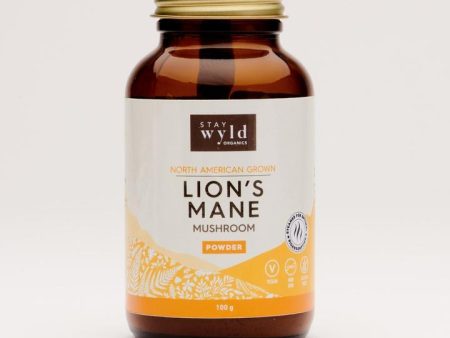 Stay Wyld Organics Lion s Mane Mushroom Powder (100 g) Sale