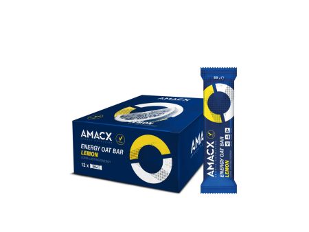 Amacx | Energy Oat Bar | Lemon | 12 Pack Online Sale