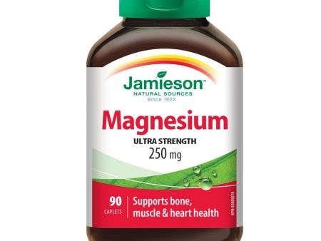 Jamieson Magnesium Ultra Strength 250 mg (90 Caplets) Supply