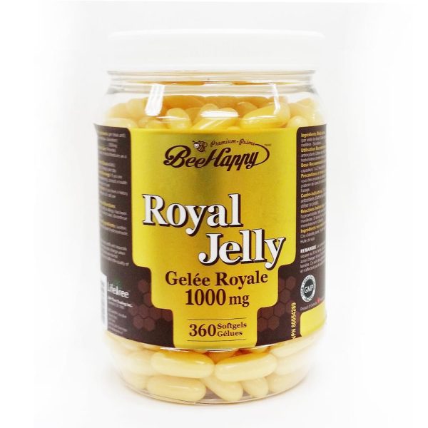 Bee Happy Royal Jelly 1000 mg (Softgels) Fashion