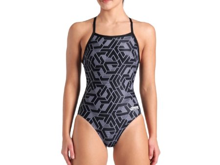 Arena | Escape Swimsuit | Lightdrop Back | Black Discount