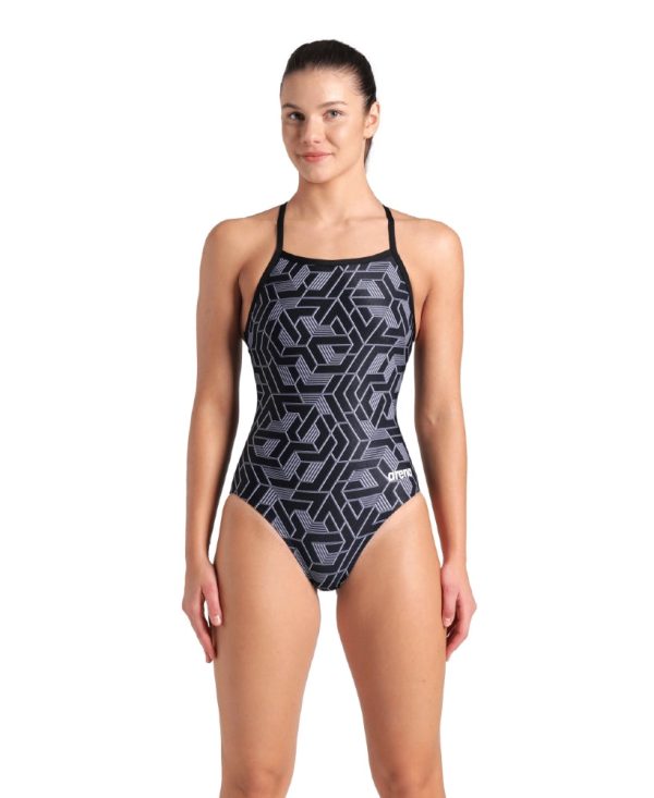 Arena | Escape Swimsuit | Lightdrop Back | Black Discount