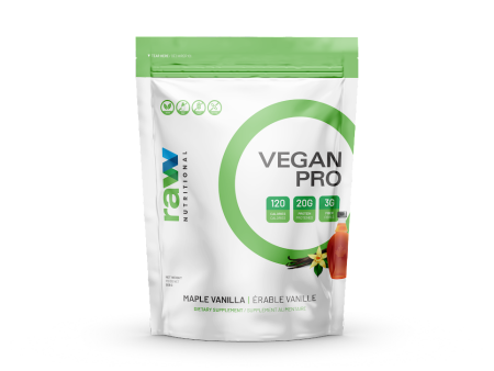 Raw Nutritional Vegan Pro Protein - Maple Vanilla For Discount