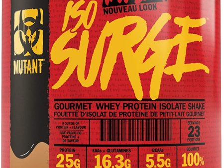 Mutant ISO SURGE Whey Protein Isolate - Triple Chocolate (1.6 lbs) on Sale