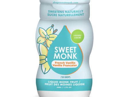 Sweet Monk Liquid Monk Fruit - French Vanilla (50 mL) Hot on Sale