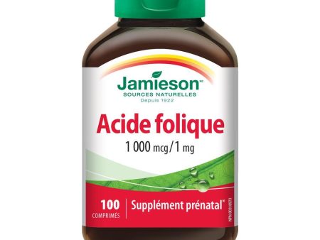 Jamieson Folic Acid 1000 mcg (100 Tablets) Fashion