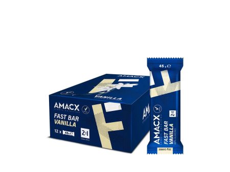 Amacx | Fast Bar | Vanilla | 12 Pack Online