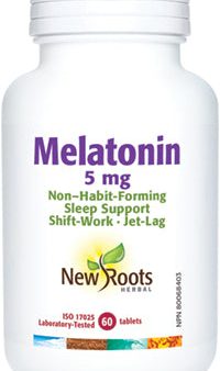 New Roots Melatonin 5 mg (60 Tablets) For Cheap