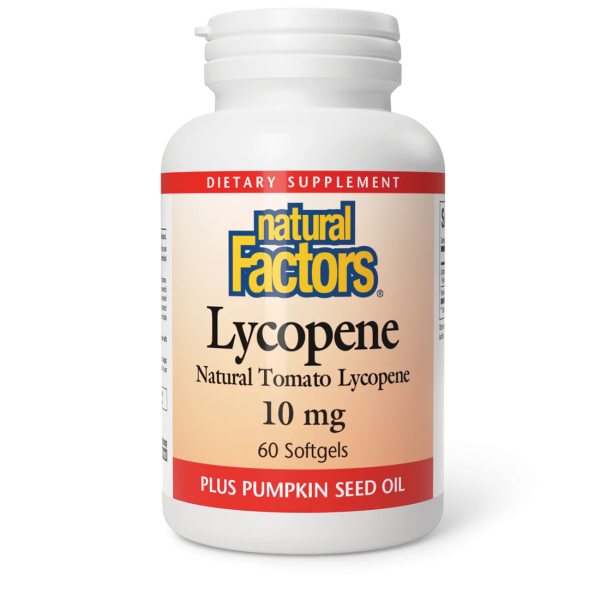 Natural Factors Lycopene 10 mg (60 Softgels) Sale