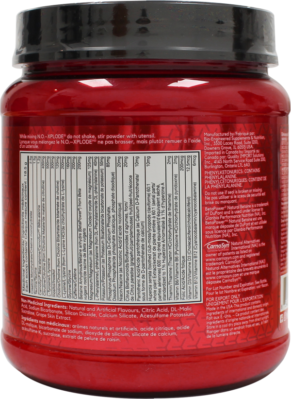 BSN NO-XPLODE - Blue Raspberry (833 g) For Cheap