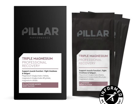 Pillar | Triple Magnesium Powder | Berry | Travel Pack Discount