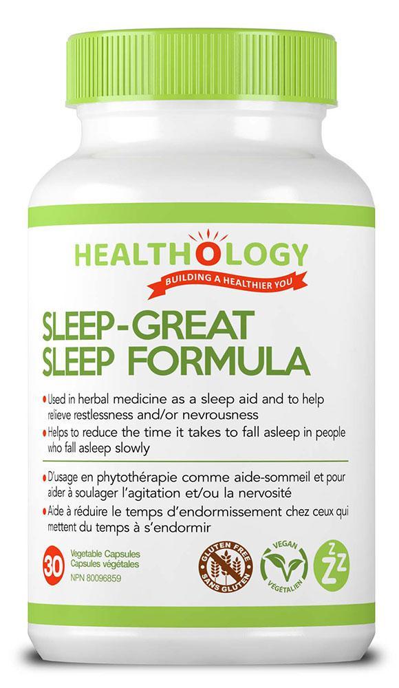 Healthology Sleep-Great Sleep Formula (VCaps) For Discount