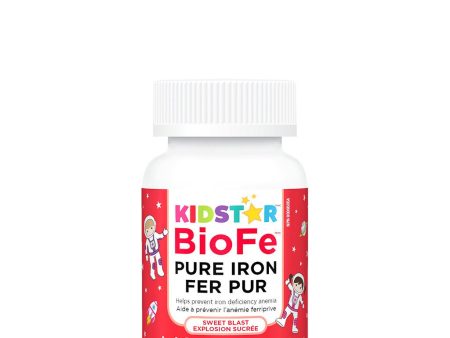 KidStar Nutrients BioFe Pure Iron - Sweet Blast (60 Chewable Tablets) Sale