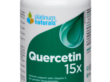 Platinum Naturals Quercetin 15x with Vitamin C (VCaps) Fashion