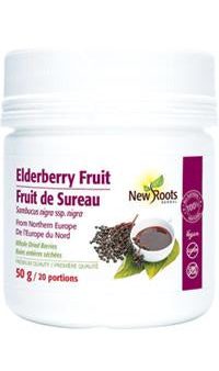 New Roots Elderberry Fruit Whole Dried Berries (50 g) Online Sale