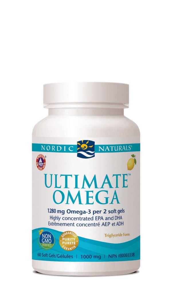 Nordic Naturals Ultimate Omega 1000 mg - Lemon (Softgels) For Sale