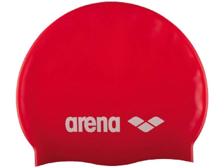 Arena | Classic Silicone Badmuts | Red   White Discount