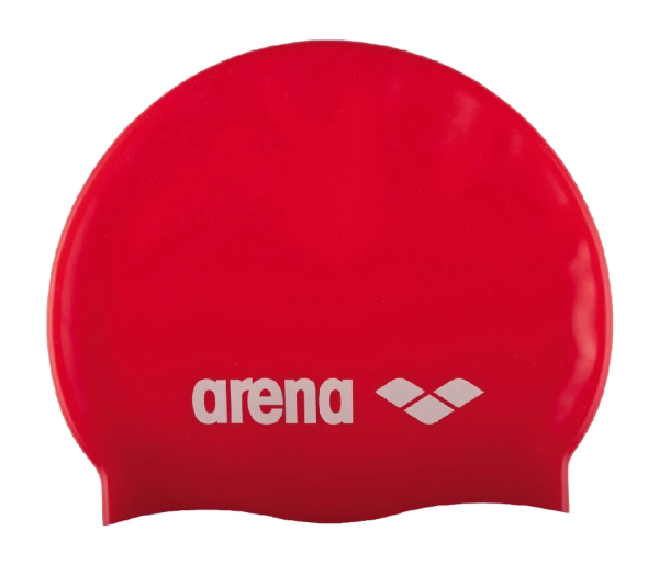 Arena | Classic Silicone Badmuts | Red   White Discount