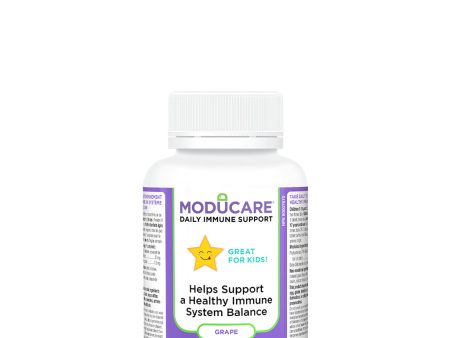 Kidstar Moducare Daily Immune Support - Grape (60 Chewable Tablets) For Discount