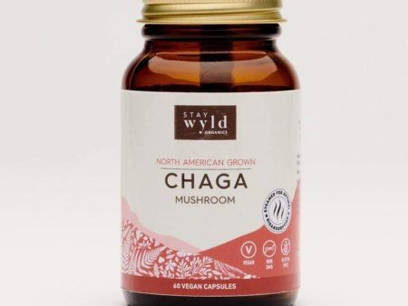 Stay Wyld Organics Chaga Mushroom (60 VCaps) For Cheap