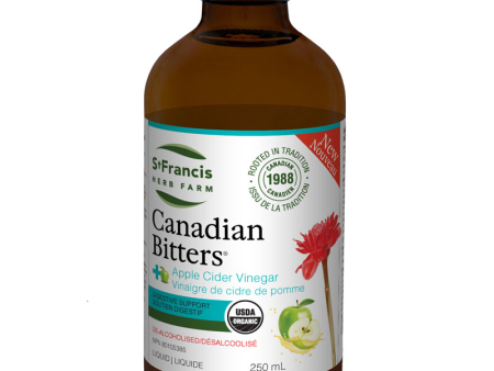 St Francis Herb Farm Canadian Bitters Apple Cider Vinegar (250 mL) Fashion