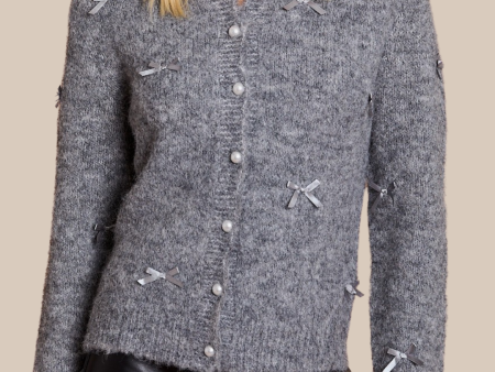 Adalyn Bow Cardigan For Cheap