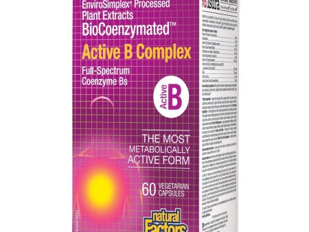 Natural Factors BioCoenzymated Active B Complex (VCaps) Online