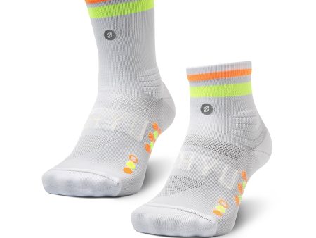 Shyu Racing Sock - White | Lime | Mango on Sale