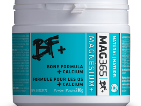 ITL Health MAG365 BF+ Magnesium Bone Formula Plus Calcium - Natural (150 g) Online Sale