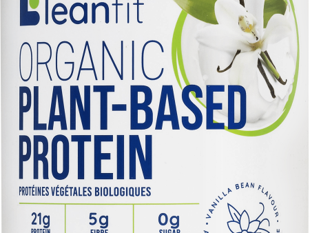 Leanfit Organic Plant-Based Protein - Vanilla Bean Online now