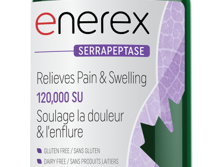 Enerex Serrapeptase 120000 SU (Capsules) For Discount