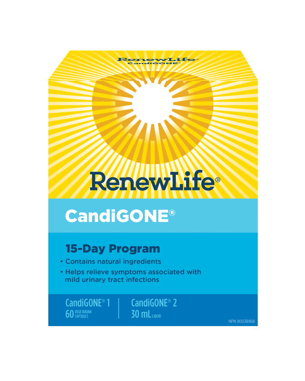 Renew Life CandiGONE 15-Day Program (1 Kit) Supply