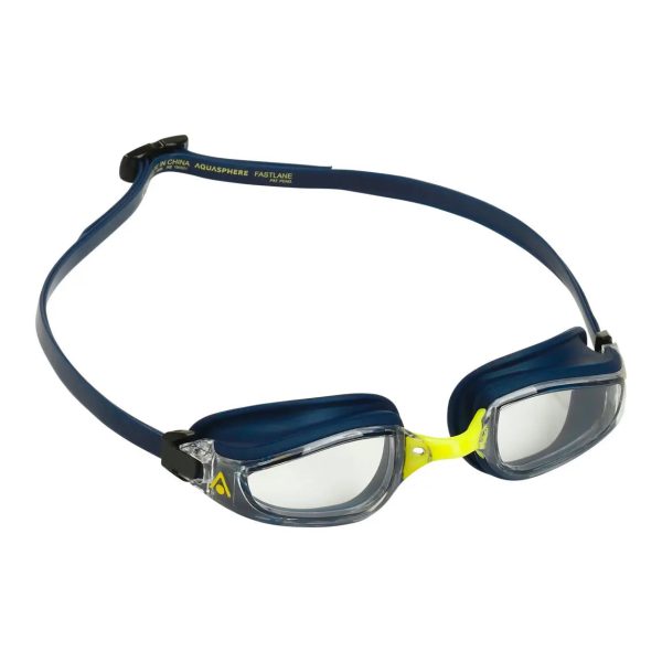 AquaSphere | Fastlane | Clear Lens | Blue   Yellow Fashion