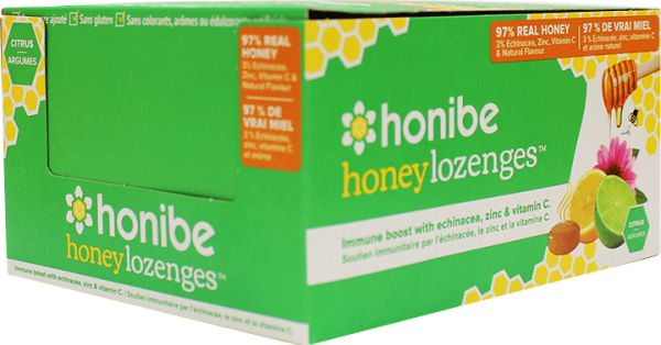 Honibe Honey Lozenges Immune Boost - Citrus (10 Lozenges) For Discount