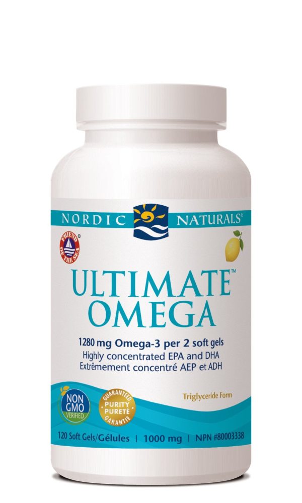 Nordic Naturals Ultimate Omega 1000 mg - Lemon (Softgels) For Sale