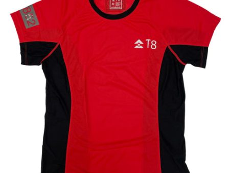 T8 Women s Iced Tee Shirt Red For Sale