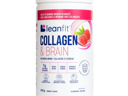 Leanfit Collagen and Brain - Rashpberry (245 g) on Sale