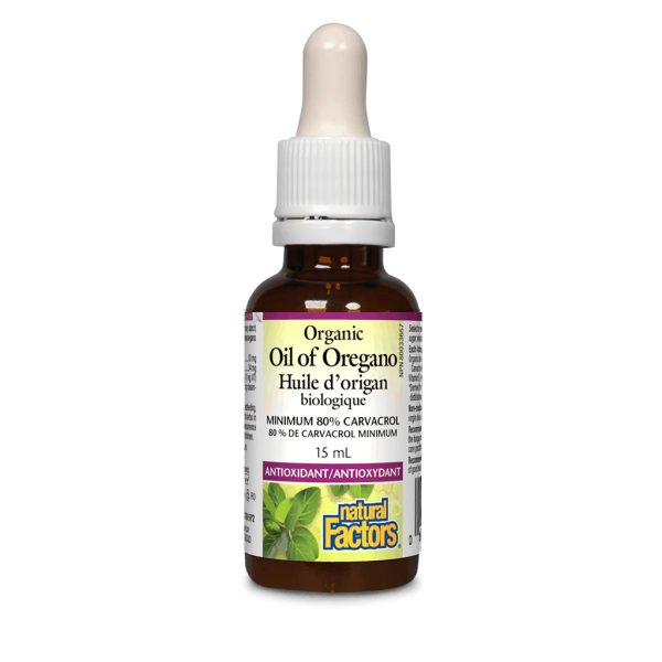 Natural Factors Certified Organic Oil of Oregano Online Hot Sale