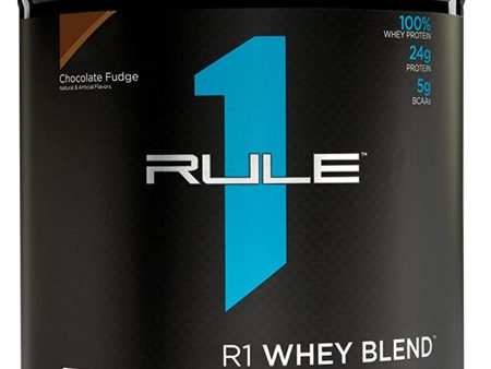 Rule One R1 Whey Blend 100% Whey Protein - Chocolate Fudge For Sale