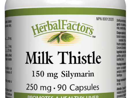 Natural Factors Milk Thistle 150 mg Silymarin (90 Capsules) Hot on Sale