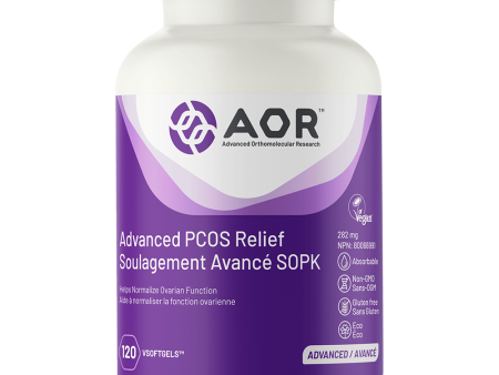 AOR Advanced PCOS Relief 282 mg (120 Softgels) on Sale