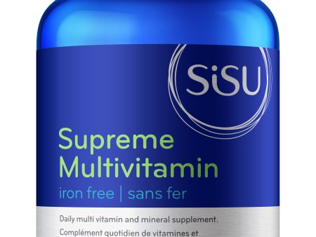 Sisu Supreme Multivitamin Iron Free (120 VCaps) on Sale