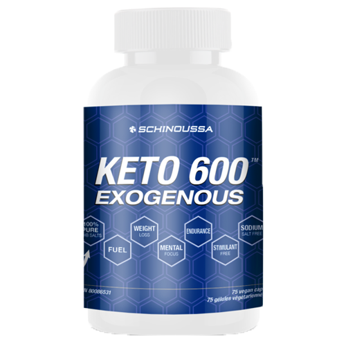 Schinoussa Keto 600 Exogenous 75 Vegan Caps For Cheap