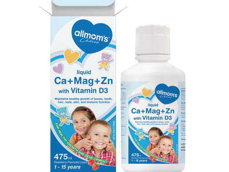 Allmom s Choice Liquid Ca+Mg+Zn with Vitamin D3 (475 mL) Online