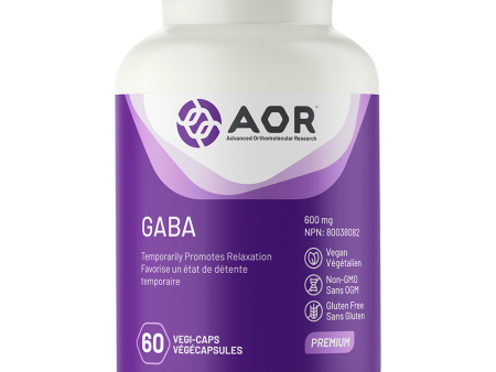 AOR GABA 600 mg (60 VCaps) Online