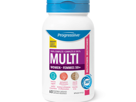 Progressive Multivitamin For Women 50+ (VCaps) on Sale