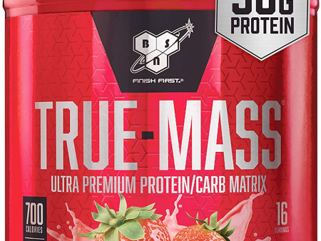 BSN True-Mass - Strawberry Milkshake (5.82 lb) For Discount