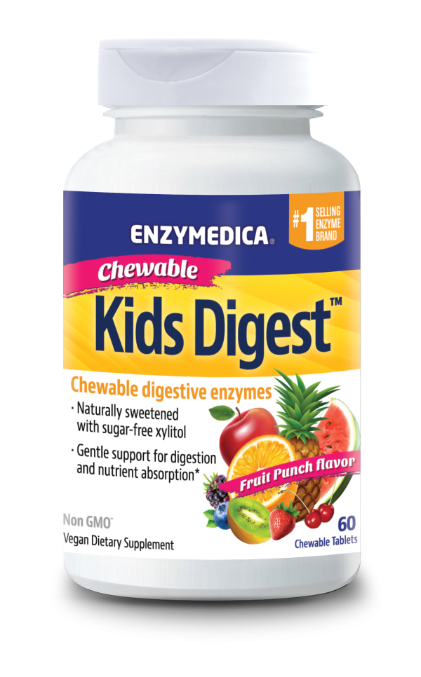 Enzymedica Kids Digest - Fruit Punch (60 Chewable Tablets) Online now