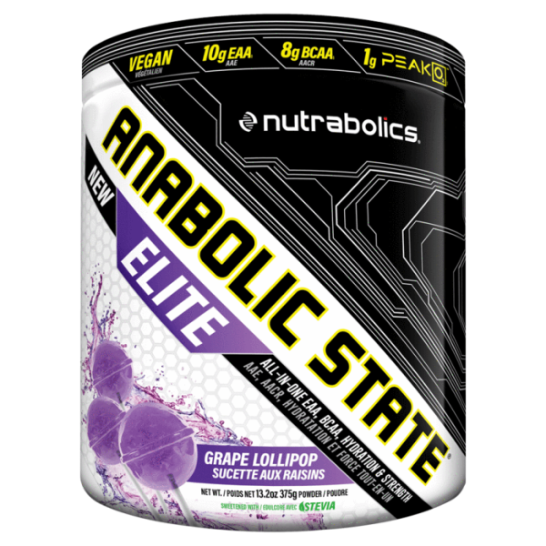 Nutrabolics Anabolic State Elite - Grape Lollipop (375 g) Online