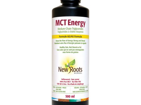 New Roots MCT Energy 60 40 Formula - Unflavoured (500 mL) Online Sale